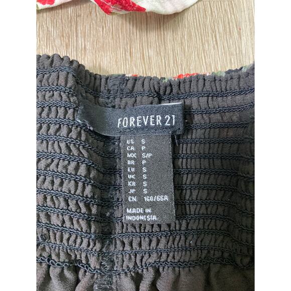 Forever 21 Women's Floral High Waist Shorts Multicolor Size S & M Casual‎ - Picture 3 of 10